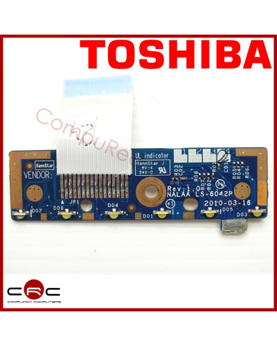 Placa botones touchpad Toshiba Satellite L670D