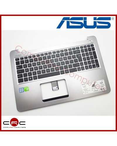 Reposamuñecas & teclado UK Asus K501UQ