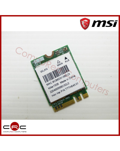 WiFi Board MSI GS43VR MS-14A3 GS63VR MS-16K2 Alienware 15 r2  (P42F) 17 r3 (P43F)