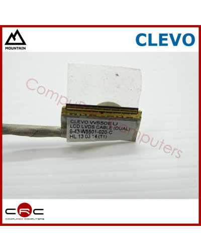 Cable flex video Clevo W550SU (Mountain Slim 754G)