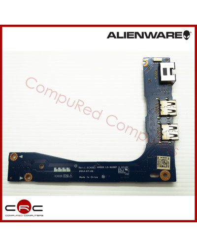 Ethernet RJ45/USB Board Dell Alienware M17x (P18E)