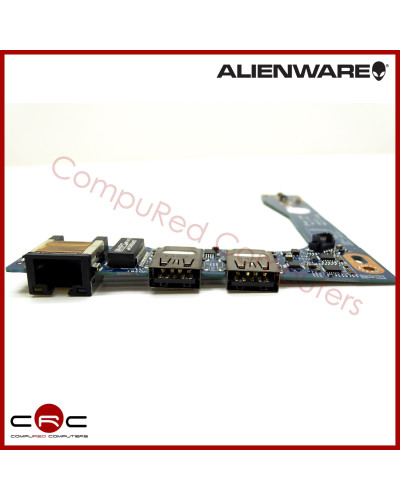 Ethernet RJ45/USB Board Dell Alienware M17x (P18E)