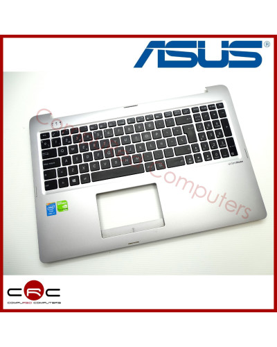 Oberes Gehäuse & Tastatur ES Asus Transformer Book Flip TP550L TP550LA TP550LD