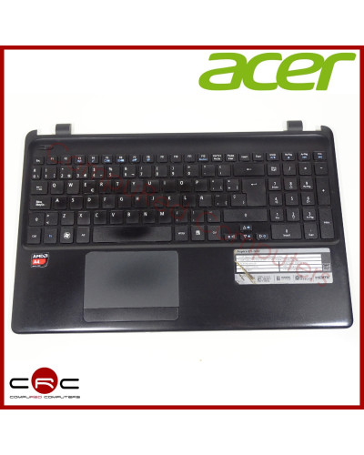 Palmrest spanish keyboard Acer Aspire E1-522