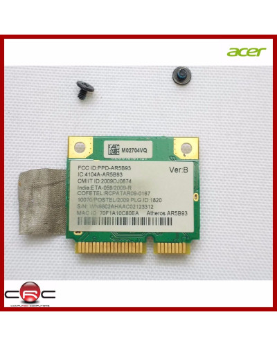 WiFi board Acer Aspire 5541 7715 Packard Bell LJ61 LJ63 LJ65 LJ71