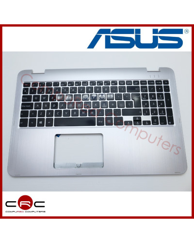 Oberes Gehäuse & Tastatur ES Asus Vivobook Flip TP501