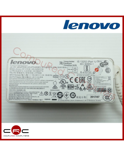 Power supply white 45W Original Lenovo