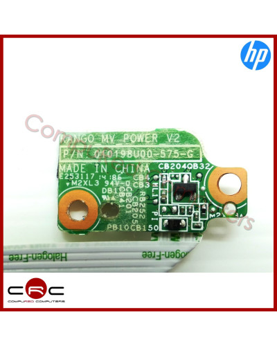 Power Button board HP Spectre 13-SMB Pro 13-3000