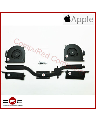 Disipador & 2 Ventiladores Apple MacBook Pro Retina 15" A1398 2013