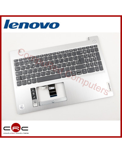 Gehäuse & Tastatur ES silber Lenovo IdeaPad 3 15ADA05 15IGL05 15IIL05 15IML05 15ITL05