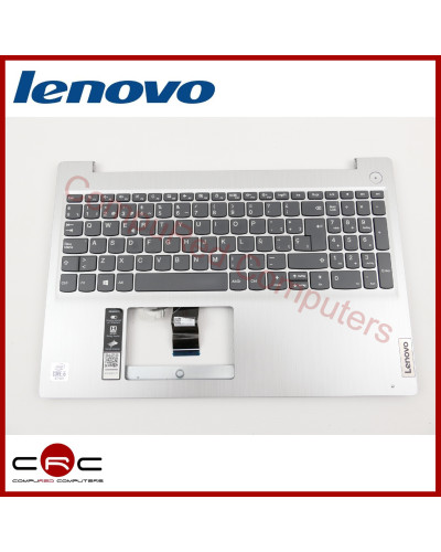 Palmrest & keyboard ES silver Lenovo IdeaPad 3 15ADA05 15IGL05 15IIL05 15IML05 15ITL05