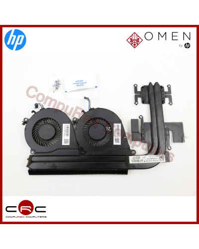 Disipador & ventiladores HP Omen 15-ax 15-ax200 15-ax205