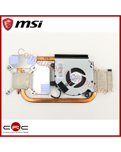 Kühlelement & Ventilator CPU MSI GF75 9SC Thin (MS-17F2)