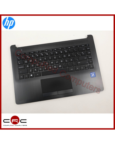 Oberes Gehäuse & Tastatur ES HP Laptop 14-cf 14-dk