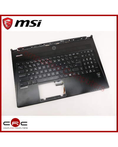 Oberes Gehäuse & Tastatur ES MSI GS60 2QD 2QE (MS-16H5)