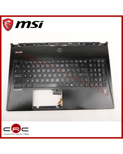 Oberes Gehäuse & Tastatur ES MSI GS60 2QD 2QE (MS-16H5)