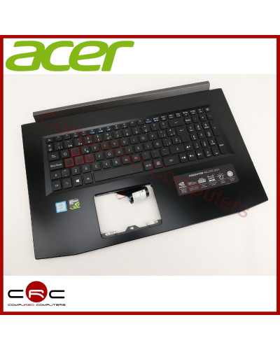 Palmrest spanish keyboard Acer Predator Helios 300 PH317-51 PH317-52