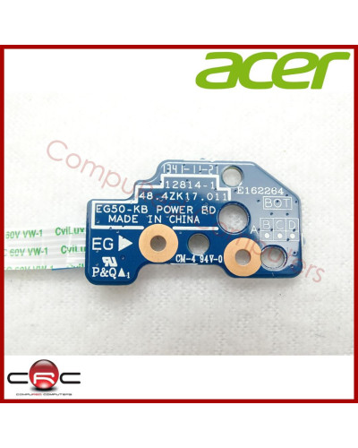 Power Button Board Acer Aspire E1-522 Packard Bell TE69KB