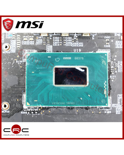 Motherboard faulty MSI GF75 9SC Thin (MS-17F2)