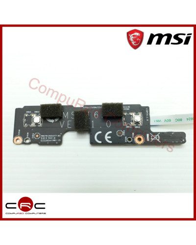 Placa botones touchpad MSI GL63 (MS-16P7) GL73 (MS-17C7)