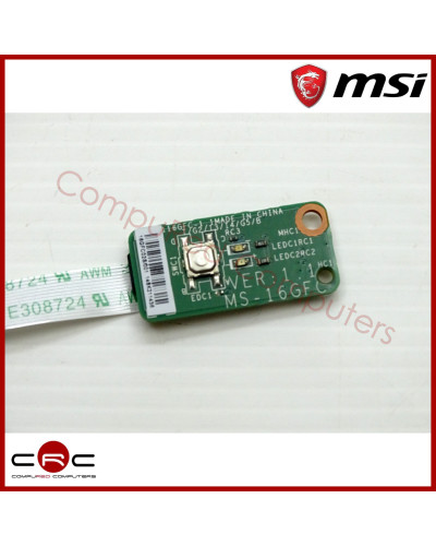 Power Button Board MSI GE60 2PE (MS-16GF)