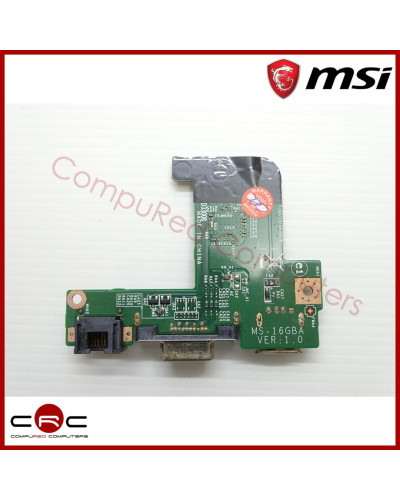 USB/RJ45/VGA Board MSI CX61 2OD MS-16GB