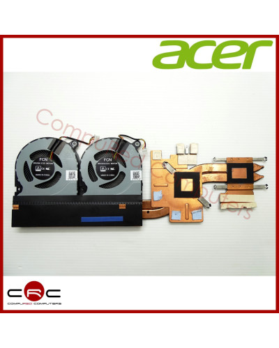 Disipador & 2 Ventiladores Acer Aspire A715-71G Nitro AN515-51