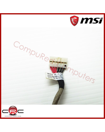 DC Jack MSI GE62 2QF GF62 7RE GL62M 7RDX GP62 2QE GV62