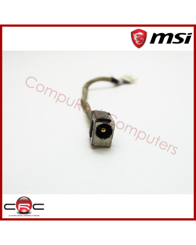 Conector de Carga MSI GE62 2QF GF62 7RE GL62M 7RDX GP62 2QE GV62