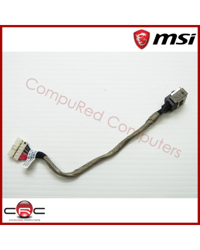 Conector de Carga MSI GE62 2QF GF62 7RE GL62M 7RDX GP62 2QE GV62