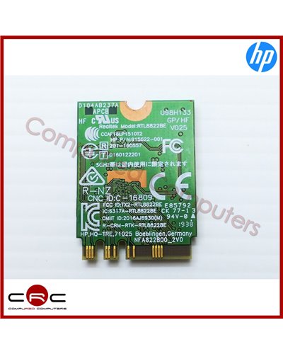 Módulo inalámbrico Bluetooth HP 250 G7 255 G7 X360 14-dh 14-dk Pavilion 15-da 15-db