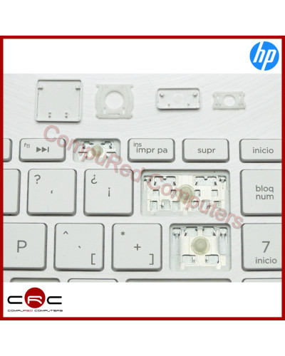 Teclas de Teclado ES HP Pavilion 15-bs 15-bw Serie