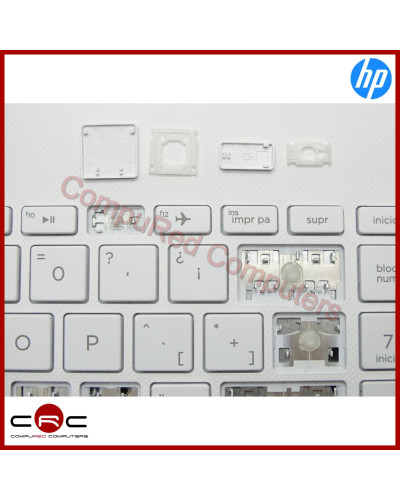 Teclas de Teclado ES HP Pavilion 15-bs 15-bw Serie