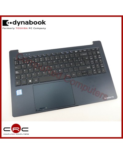 Oberes Gehäuse Tastatur ES Toshiba/Dynabook Satellite Pro C50-E