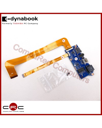 Placa USB/Audio/Lector tarjetas/RJ45 Toshiba/Dynabook Satellite Pro C50-E