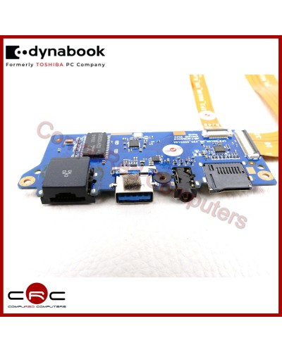 Placa USB/Audio/Lector tarjetas/RJ45 Toshiba/Dynabook Satellite Pro C50-E