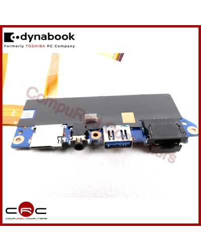 Placa USB/Audio/Lector tarjetas/RJ45 Toshiba/Dynabook Satellite Pro C50-E